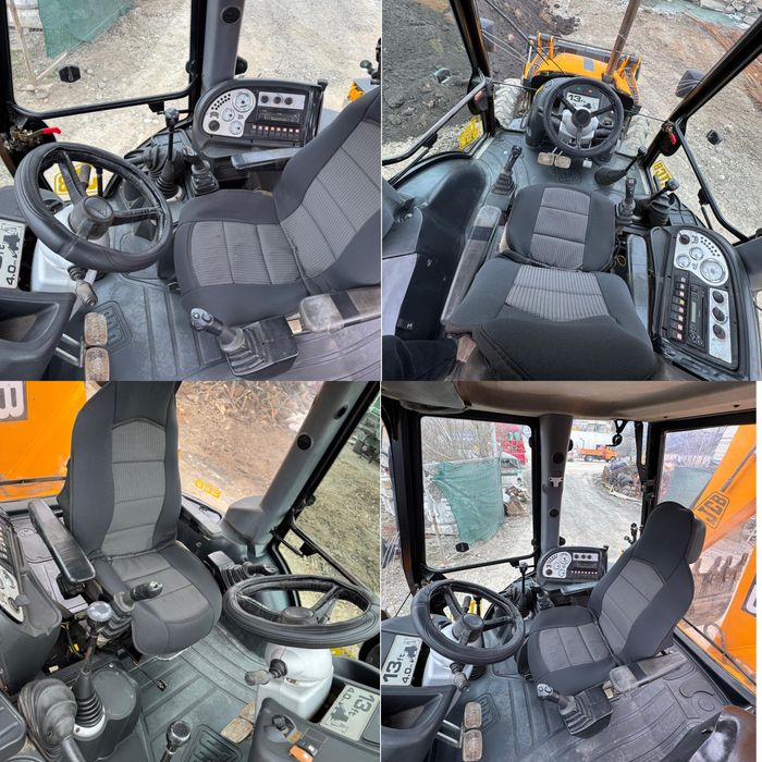 Buldo excavator JCB 3 CX / 4x4 / An 2008 /joystik spate  (hidraulic)