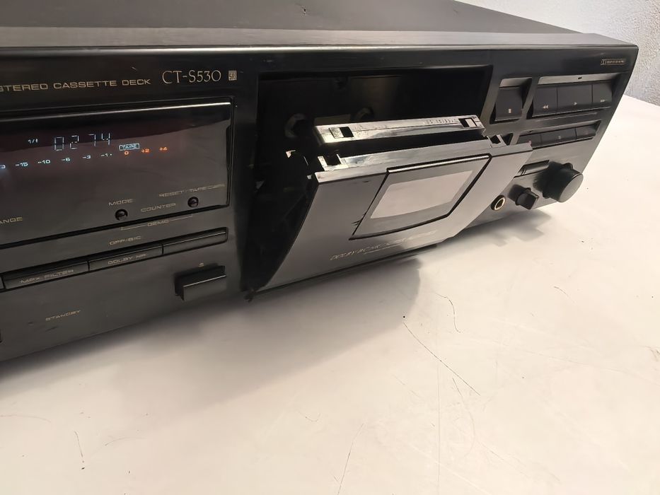 Deck Pioneer CT S530 3 head 3 capete cu usita rupta in partea dreapta made in Japan