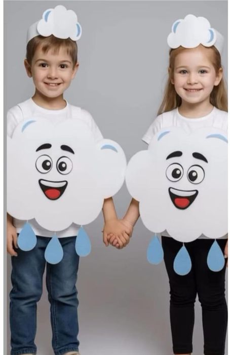 Костюм Тучки  из фетра