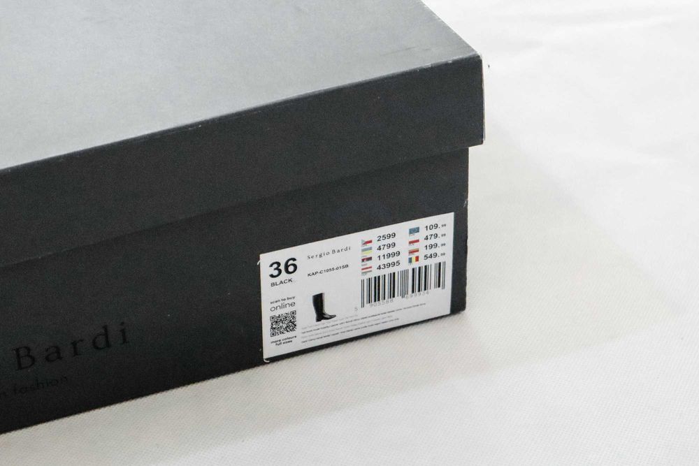 Sergio Bardi ботуши естествена кожа