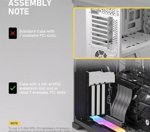 Брекет за вертикален монтаж на GPU EZDIY-FAB PCIe 4.0