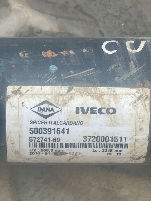Cardan Complet Iveco Cub 2010 3.0D