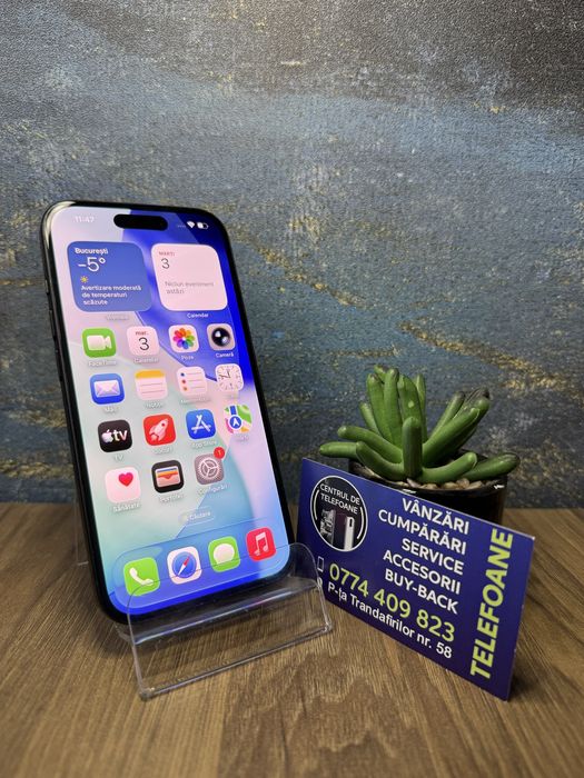 Iphone 15 /128 GB/Garantie 2Ani Centrul de Telefoane