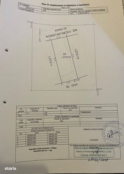 Oportunitate investitie Teren Sere Viile Noi de vanzare