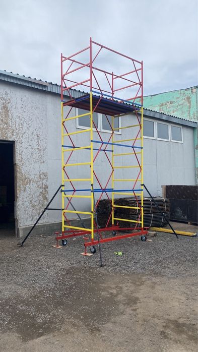 Леса фасадные, вышка тура, лиса строительные