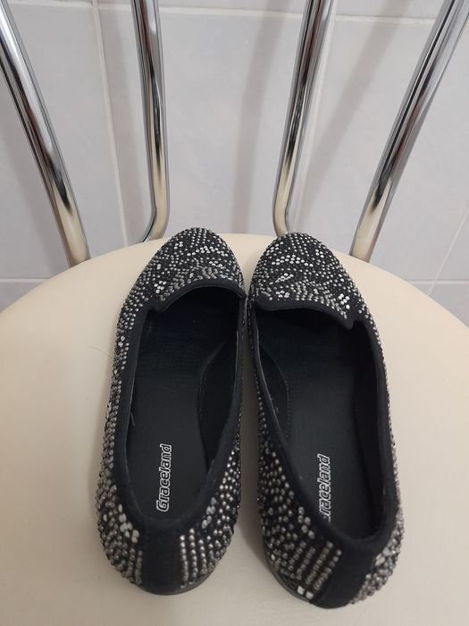 Balerini negri cu petricele mar.37