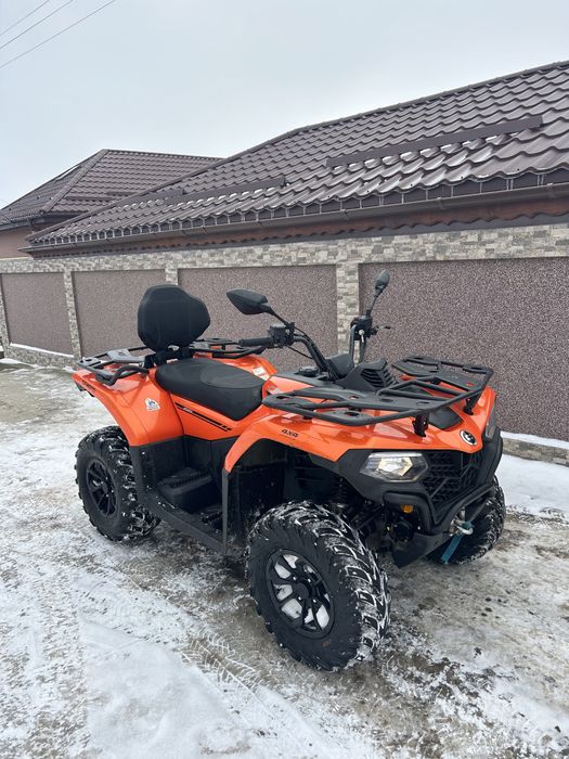 Vand ATV - CF MOTO 450 L (varianta lunga) An 2024 - km 3000 ca nou!