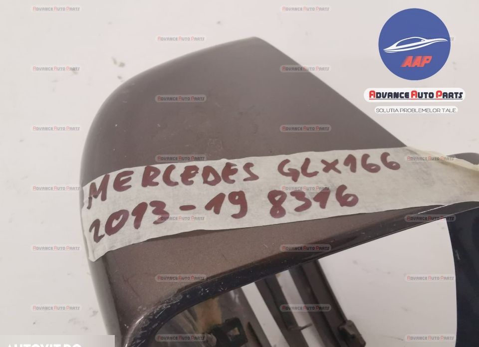 Оригинален ляв капак на огледало Mercedes-Benz GL-Class X166 / Mercede