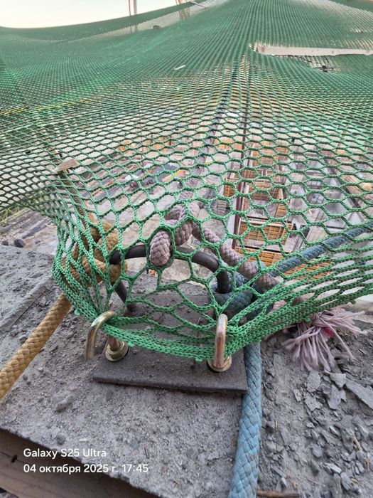 Сетка,ЗУС Защитно улавливающая сетка. Монтаж, Демонтажные работы.