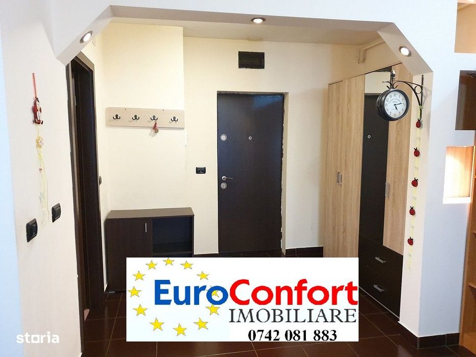 Inchiriez apartament 2 camere, etaj 1, balcon, Arad