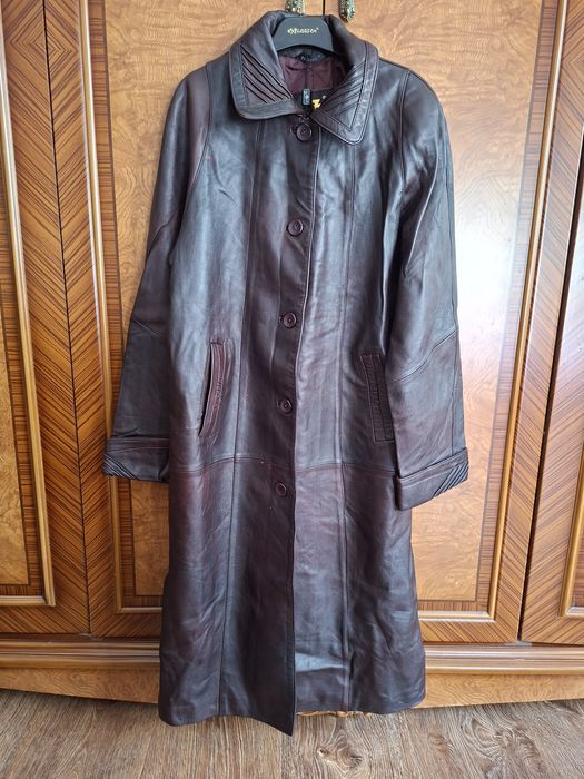 Плащ натуральная кожа Китай