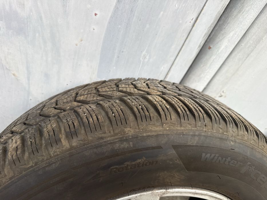 Jante+cauciucuri de iarna hankook 235/65/17 5x130  Volkswagen Touareg