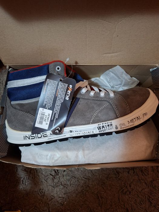 Sneakers Protecție EXENA DETROIT S1P – Mărimea 44 – Noi, Metal-Free