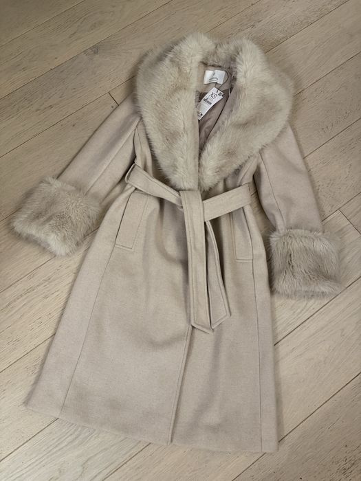 Palton cu blana detadabila