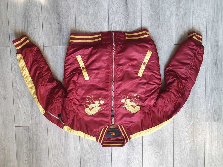 Geaca ALPHA INDUSTRIES "Japan Warrior" Limited MA-1 VF - Marime XL