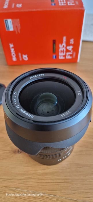 Широкоъгален обектив Sony 35mm F/1.4 Е-mount