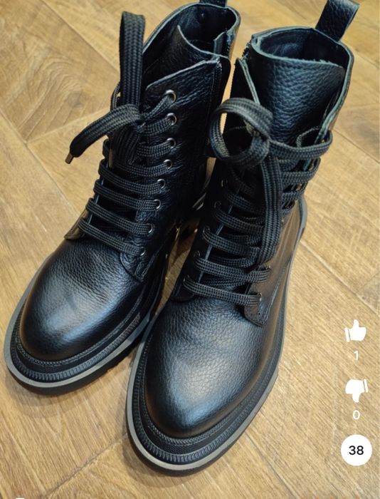 Ботинки утепленные новые