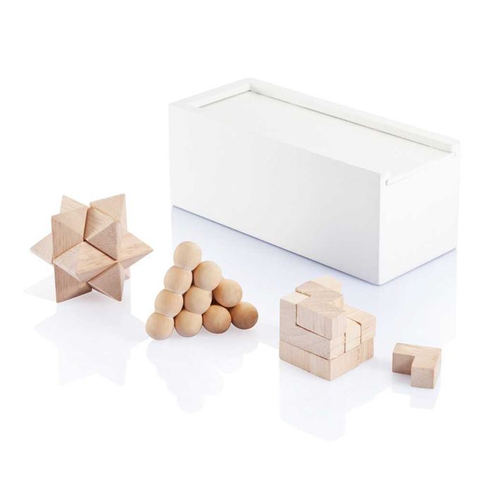 puzzle brain teaser 3pcs lemn Xindao XD P940.263