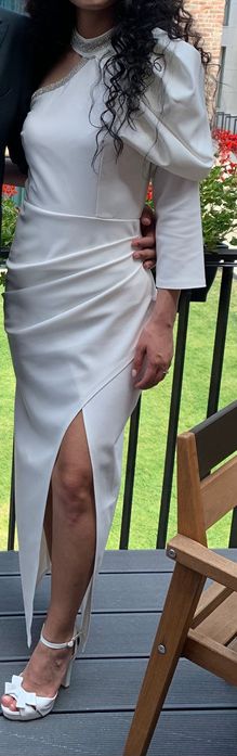 Vând rochie albă de ocazie