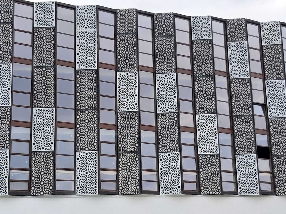 Panou decorativ traforat  MDF sau lemn masiv pereti decorativi Riflaje