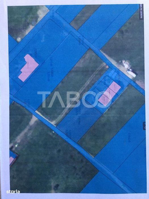 Teren intravilan cu utilitati 2269 mp 2 fronturi zona Gusterita Sibiu