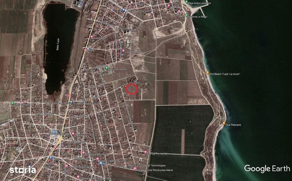 Teren de vanzare Tuzla zona Castelul de Apa