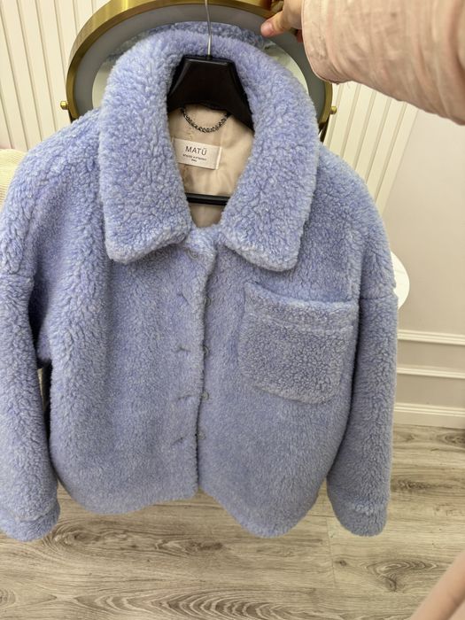 Шуба из натуральной шерсти