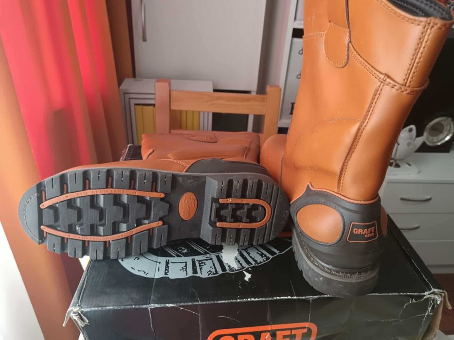 Работни ботуши Graft Gear с метално бомбе | EU 43 | Отлично състояние