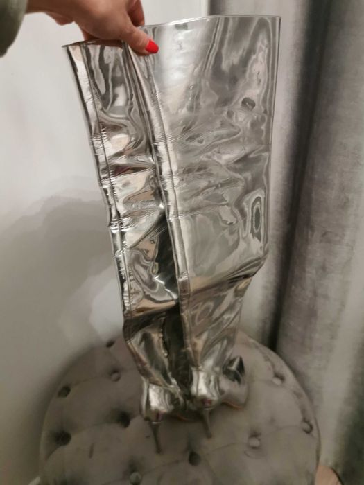 Cizme de piele toc Atelier Faiblesse