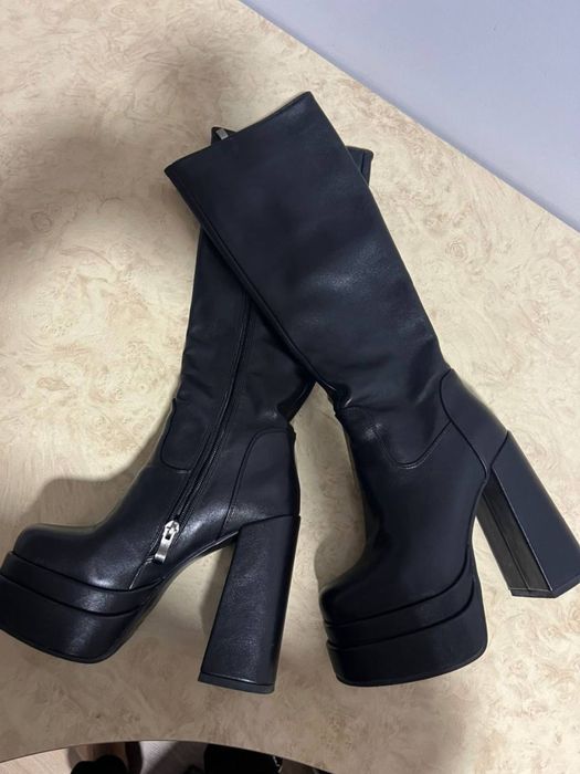 Сапоги на платформе