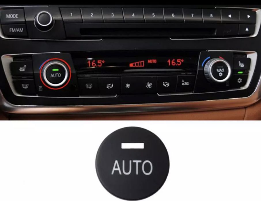 Капаче бутон копче климатроник BMW f20 f30 F34 F22 3 бмв ф30 климатик