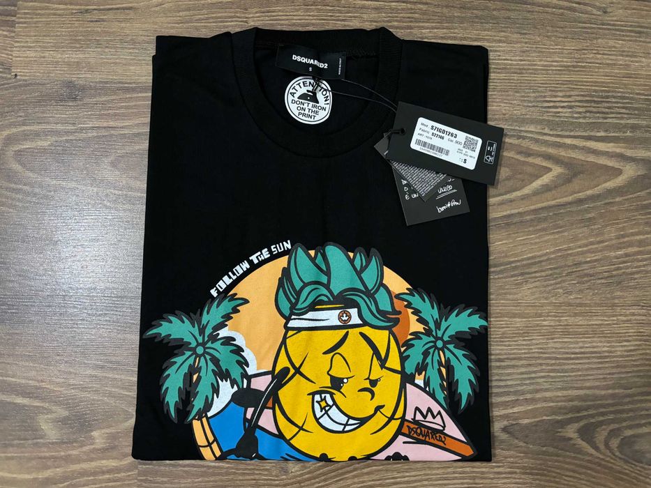 Мъжка тениска Dsquared2 Oversize (Уголемена) - XL