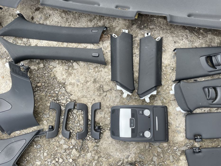 черен таван ауди кю5 8р aud q5 8r с огледало