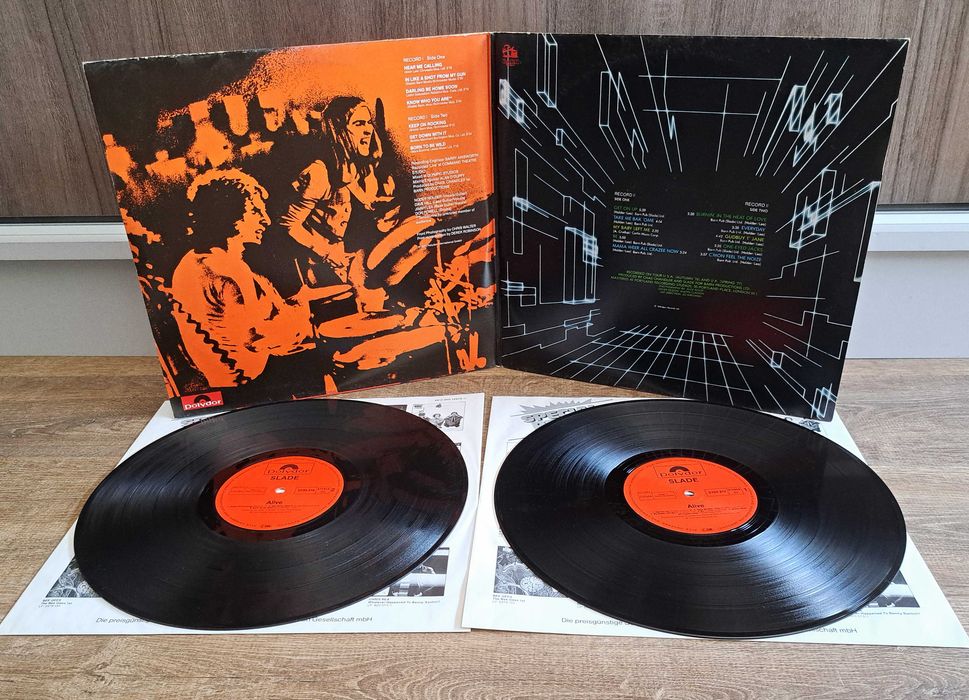 Slade - Alive (vol.1+2) 2LP disc vinyl VG+