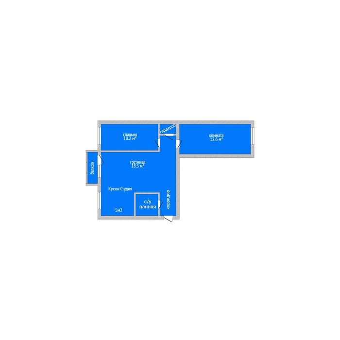 Продажа 3-комнатной квартиры 1 мая 81