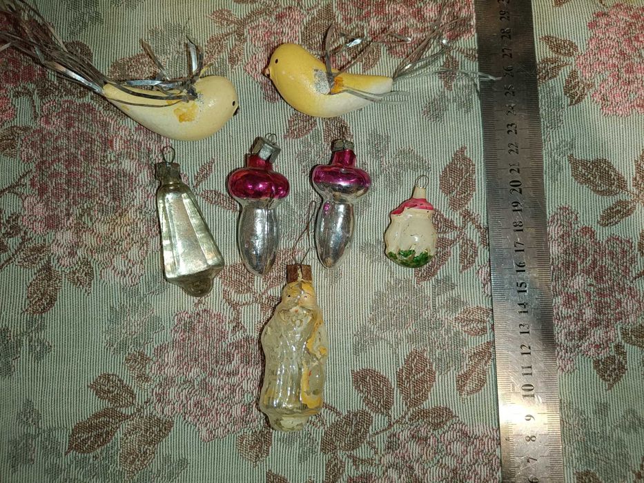 Обмен, реставрация ёлочных игрушек СССР