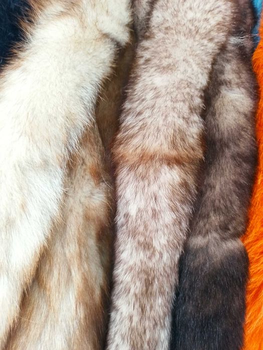 Дамски естествени кожи от лисица