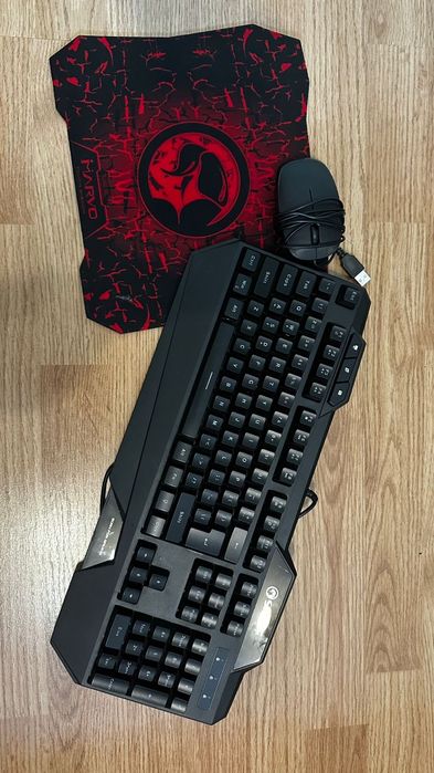 Mouse+tastatura rgb+mouse pad