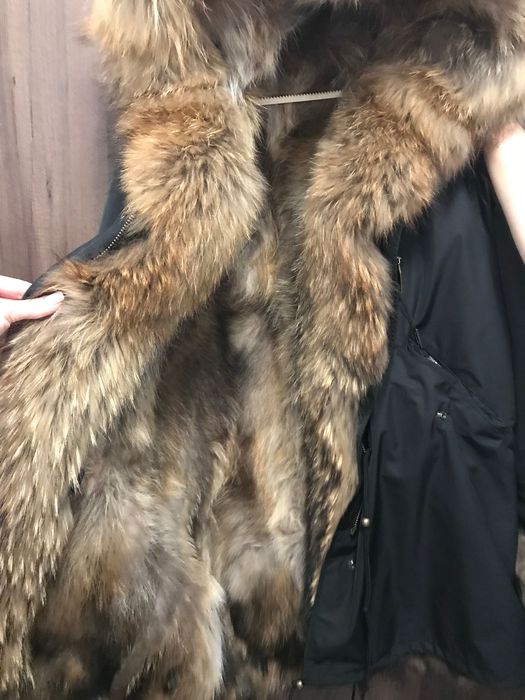 Парка с яка естествен косъм