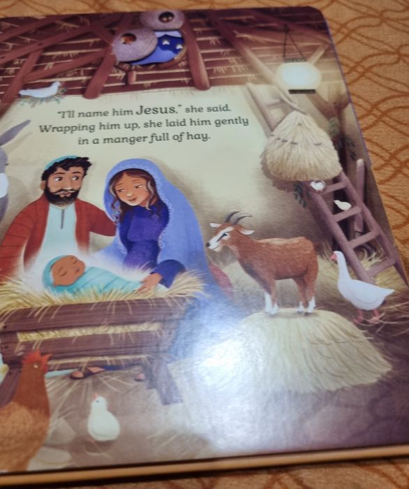 Naşterea Mântuitorului-carte cu clapete