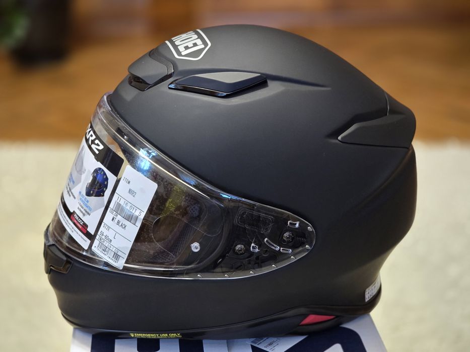 Cască Nouă SHOEI NXR2 · Negru Mat, marimea L