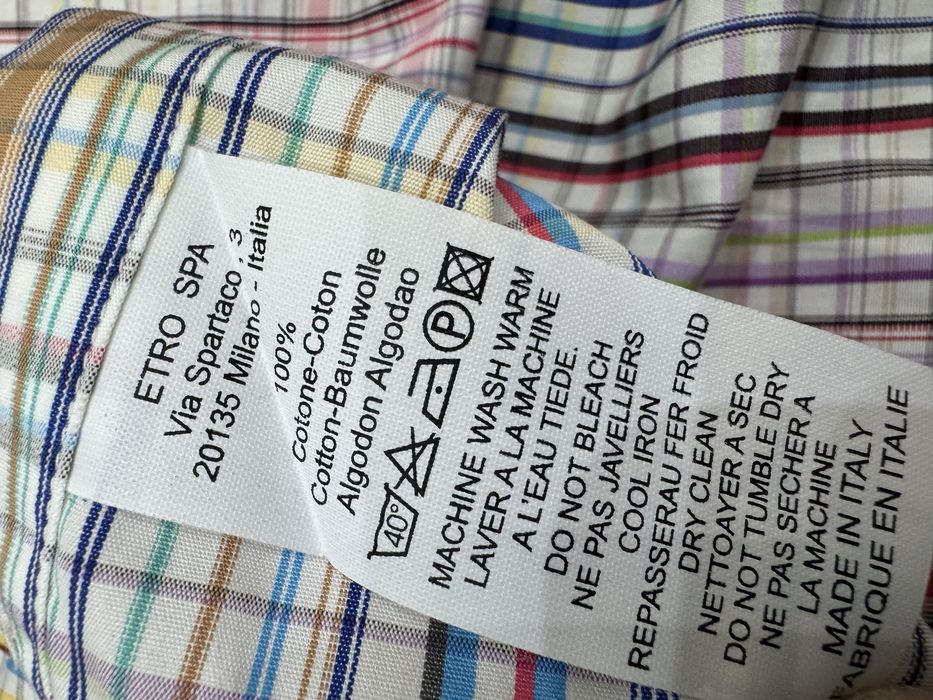 Мъжка риза ETRO. Размер М