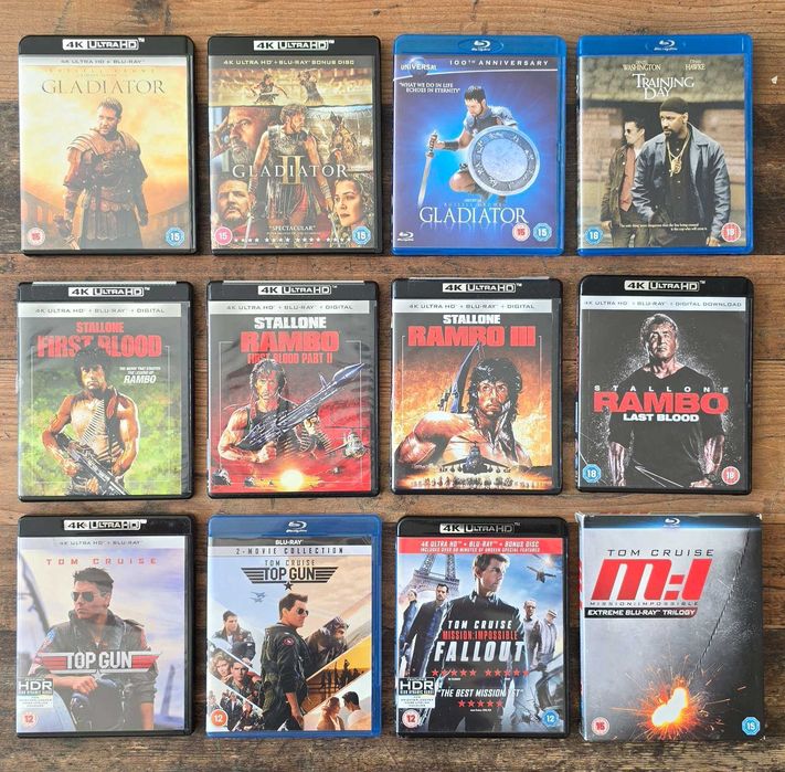 Филми Blu Ray и 4к