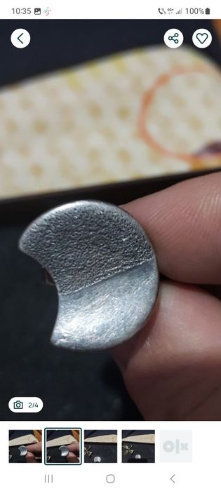 Inel din argint model deosebit