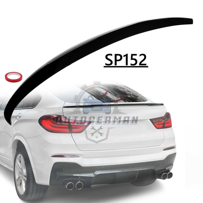 BMW X4 F26 Спойлер тип Performance style (2014-2018) черен гланц Ф26