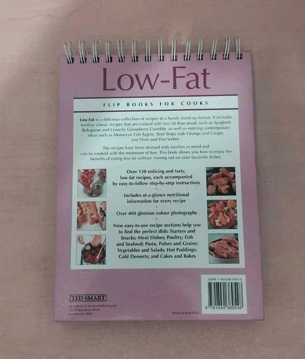 Low Fat Books for cooks