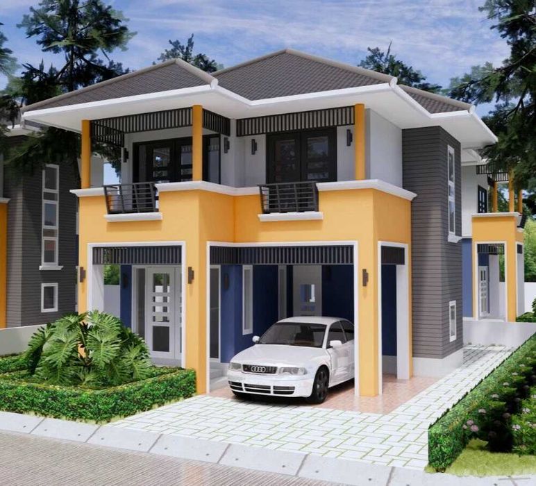 НА ИЗПЛАЩАНЕ - Двуетажна сглобяема къща с 3 спални, 124 кв. м