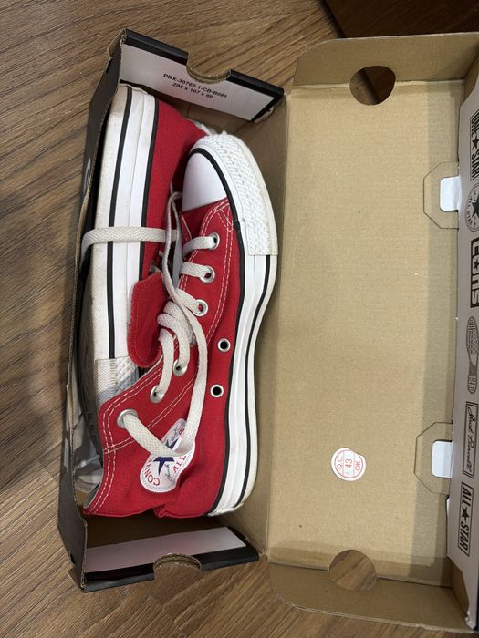 converse all star красные