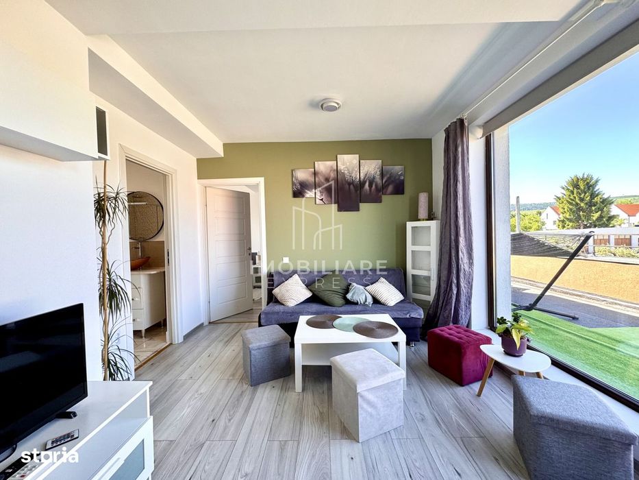 Apartament 2 camere, terasa panoramica, parcare Buna Ziua / Fagului