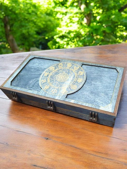 Ръчно Изработена Табла с Зодиакални Символи